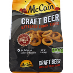 McCain Craft Beer Battered Onion Rings, 14 oz
