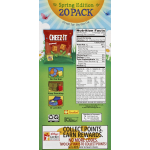 Cheez-It Original 20 Pack Baked Snack Crackers, 1 oz, 20 ct