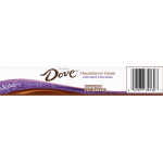 Dove Chocolate with Dark Chocolate Ice Cream Bars, 3 ice cream bars