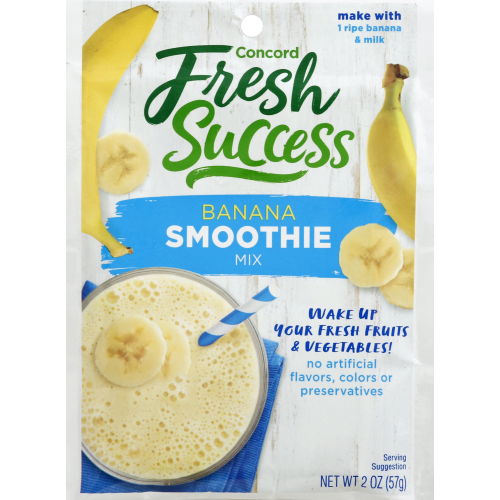 Concord Foods Banana Smoothie, 2 oz