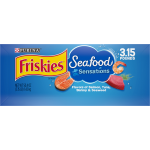 Friskies Seafood Sensations Salmon Tuna Shrimp & Seaweed Cat Food, 50.4 oz