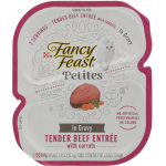 Purina Fancy Feast In Gravy Tender Beef Entree with Carrots Cat Food, 1.4 oz, 2 ct