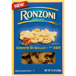 Ronzoni Creste di Gallo No. 325 Pasta, 12 oz