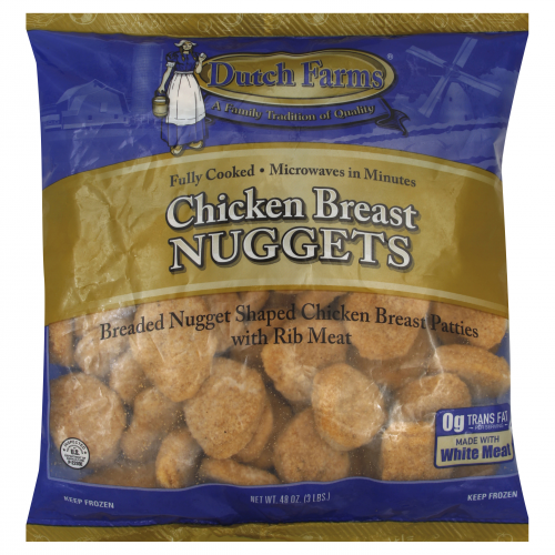 Dutch Farms Chicken Breast Nuggets, 48 oz