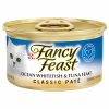 Purina Fancy Feast Gourmet Classic Ocean Whitefish & Tuna Feast Cat Food, 3 oz
