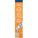 Sunkist Zero Sugar Orange Drink Mix, 6 sticks