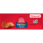 Town House Flip Sides Pretzel Thins Sea Salt, 10 oz