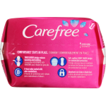 Carefree Acti-Fresh Body Shape Pantiliners Regular Unscented, 20 ct