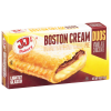 JJ's Bakery Duos Boston Cream Lightly Glazed Pie, 4 oz