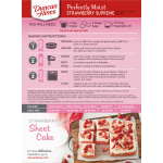 Duncan Hines Strawberry Supreme Perfectly Moist Cake Mix, 15.25 oz