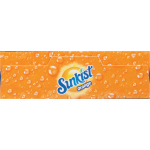 Sunkist Zero Sugar Orange Drink Mix, 6 sticks