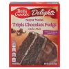 Betty Crocker Super Moist Triple Chocolate Fudge Cake Mix, 13.25 oz