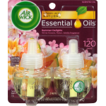 Air Wick Summer Delights Scented Oil Refills, 0.67 fl oz, 2 ct