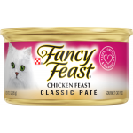 Purina Fancy Feast Chicken Feast Classic Pate Gourmet Cat Food, 3 oz