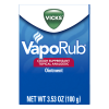 Vicks VapoRub Cough Suppressant Topical Analgesic Ointment, 3.53 oz