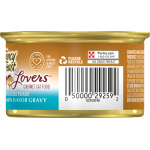 Purina Fancy Feast Gourmet Salmon & Sole Feast in Seared Salmon Flavor Gravy Cat Food, 3 oz