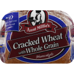 Aunt Millies Cracked Wheat with Whole Grain Home Style Bread, 24 oz