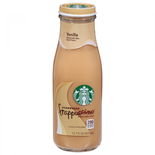 Starbucks Starbucks Frappuccino Vanilla Flavored 13.7 Fl Oz Bottle Chilled Coffee Drink, 13.7 fl oz