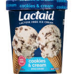 Lactaid Cookies & Cream 100% Lactose Free Ice Cream, 1 qt