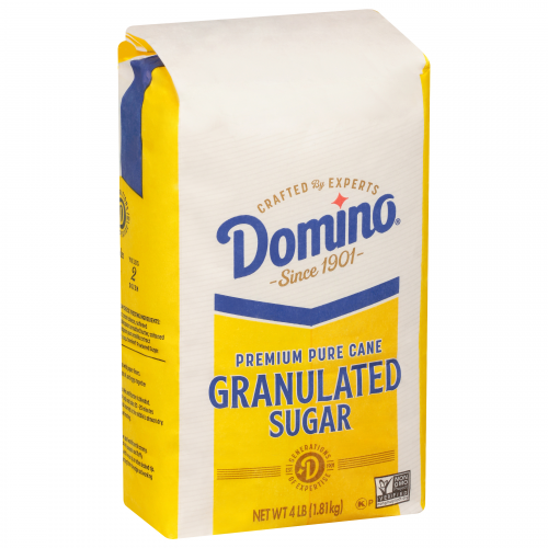 Domino Premium Pure Cane Granulated Sugar, 4 lbs