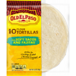 Old El Paso Flour Tortillas, 8.2 oz, 10 ct