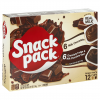 Snack Pack Milk Chocolate Chocolate Fudge & Milk Chocolate Swirl Snack Pack Pudding, 3.25 oz cups, 12 ct