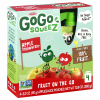 GoGo Squeez Fruit On The Go Apple Strawberry 4 Pack Apple Sauce, 3.2 oz, 4 ct