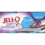 JELL-O Sugar Free Chocolate Vanilla Swirls Reduced Calorie Pudding Snacks, 14.5 oz