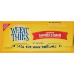Wheat Thins Sundried Tomato & Basil Crackers, 9.0 oz