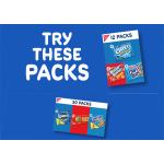 Oreo Mini 12 Pack Chocolate Sandwich Cookies, 1 oz, 12 ct