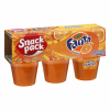 Snack Pack Fanta Orange Juicy Gels, 3.25 oz cups, 6 ct