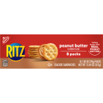 Ritz Peanut Butter 8 Packs Cracker Sandwiches, 1.38 oz, 8 ct