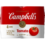 Campbell's Tomato Condensed Soup, 10.75 oz, 4 ct