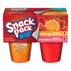 Snack Pack Juicy Gels Strawberry & Orange Juicy Gels Cups, 3.25 oz, 4 ct