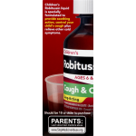 Robitussin Children's Fruit Punch Flavor Long-Acting Cough & Cold Syrup, 4 fl oz