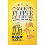Nabisco Wheat Thins Cracked Pepper & Olive Oil Snacks, 9 oz