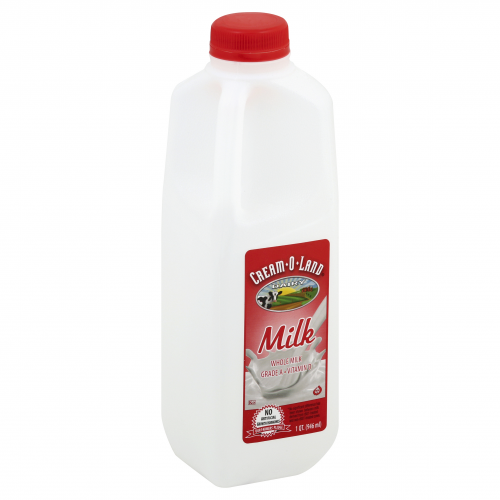 Cream-O-Land Whole Milk, 1 qt