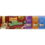 Purina Friskies Tasty Treasures Variety Pack Cat Food, 2 ct