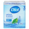 Dial Spring Water Antibacterial Deodorant Soap, 4 oz, 3 ct