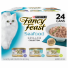 Purina Fancy Feast Gourmet Grilled Seafood Collection Cat Food, 3 oz, 24 ct