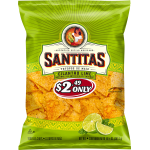 Santitas Cilantro Lime Tortilla Chips, 10.5 oz