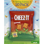 Cheez-It Original 20 Pack Baked Snack Crackers, 1 oz, 20 ct