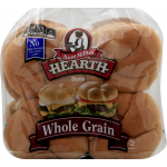 Aunt Millies Whole Grain Hearth Hamburger Buns, 8 buns