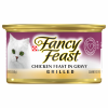 Purina Fancy Feast Gourmet Chicken Feast in Gravy Grilled Cat Food, 3 oz