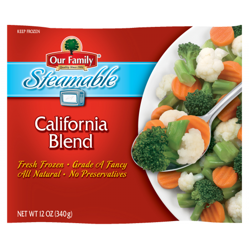 Our Family California Blend Vegetables, 12 oz