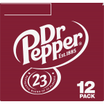 Dr Pepper 12 Pack Soda, 12 fl oz, 12 ct