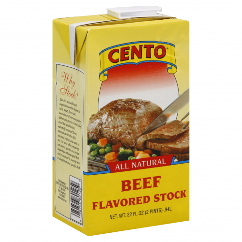 Cento Beef Flavored Soup Stock, 32 fl oz