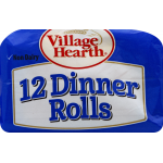 Village Hearth Non Dairy Pull-Apart Dinner Rolls, 12 rolls