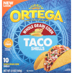 Ortega Whole Grain Corn Taco Shells, 10 shells