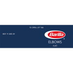 Barilla Elbows Macaroni, 1 lb